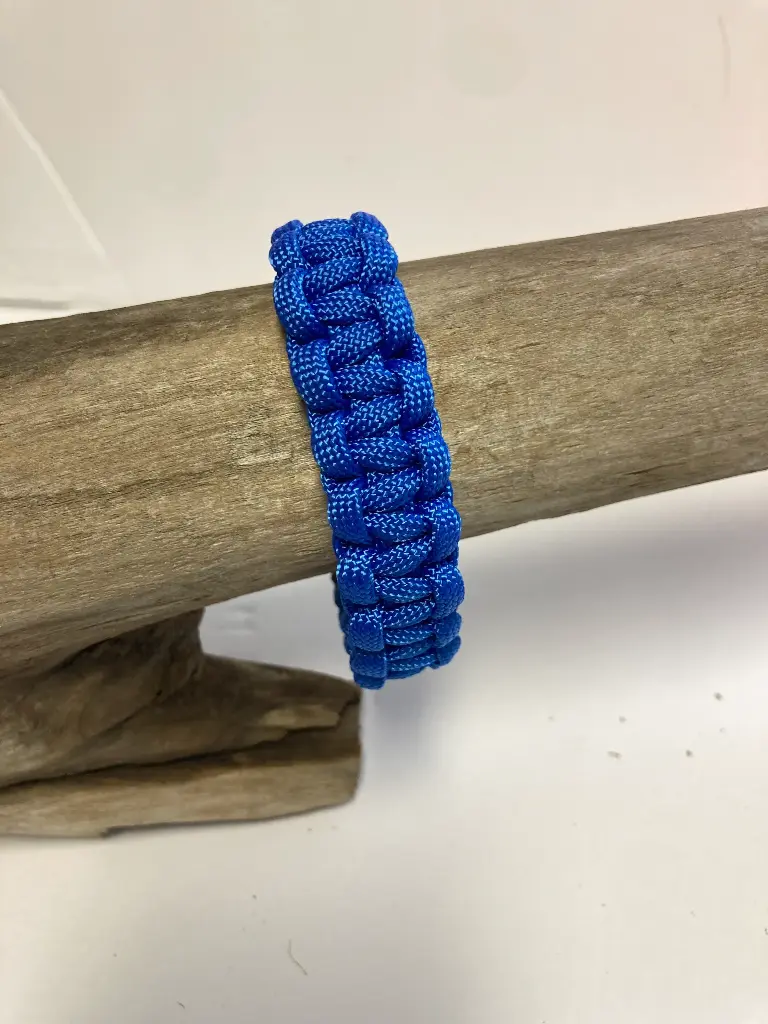 Blue Paracord Bracelet(Medium)